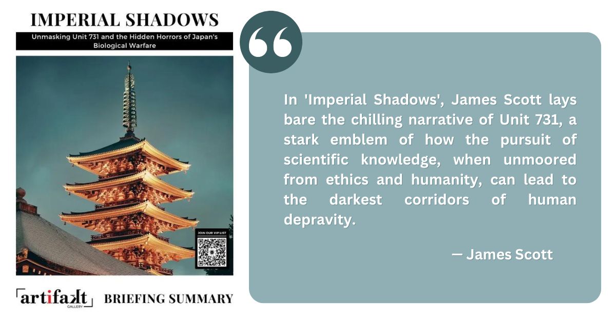 Imperial Shadows Unit 731 eBook Whitepaper by James Scott Artifakt Gallery featured