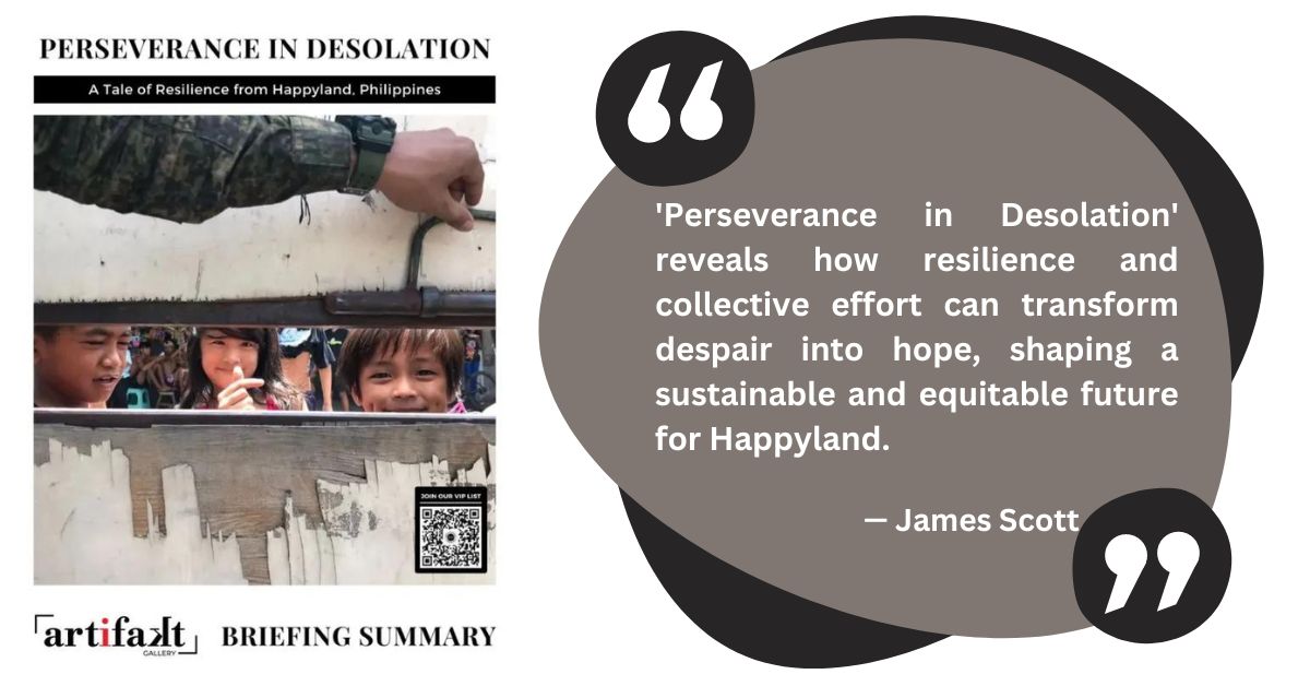 Recycling Economy Perseverance in Desolation Happyland eBook Whitepaper by James Scott Artifakt Gallery featured